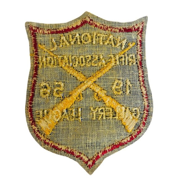 3 NRA Patches 1956 Unused Summer League Gallery National Rifle Association VTG - Picture 5 of 7